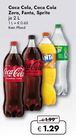 Travel FREE Coca Cola, Coca Cola Zero, Fanta, Sprite Angebot