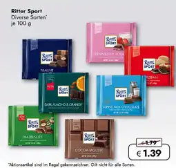 Travel FREE Ritter Sport Angebot
