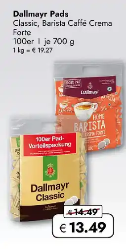 Travel FREE Dallmayr Pads Angebot