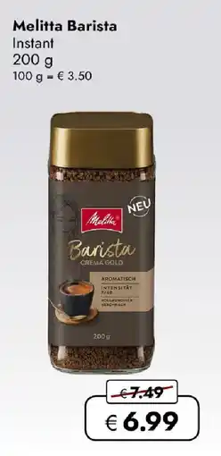 Travel FREE Melitta Barista Angebot