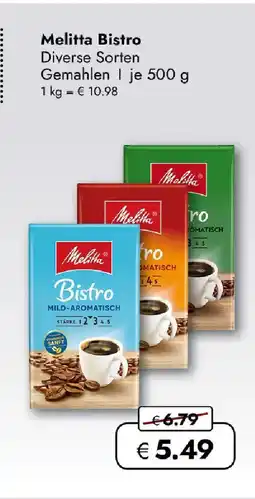 Travel FREE Melitta Bistro Angebot