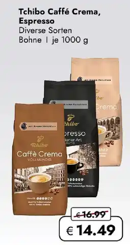 Travel FREE Tchibo Caffé Crema, Espresso Angebot