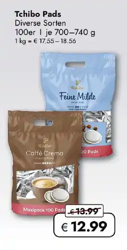 Travel FREE Tchibo Pads Angebot