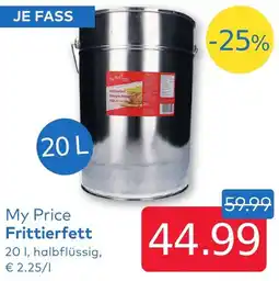 T&G My Price Frittierfett Angebot