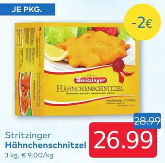 T&G Stritzinger HÄHNCHENSCHNITZEL Angebot