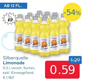 T&G Silberquelle Limonade Angebot