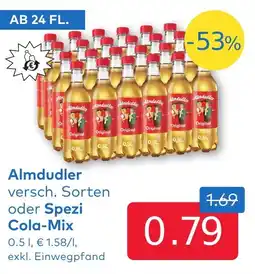 T&G Almdudler versch. Sorten oder Spezi Cola-Mix Angebot