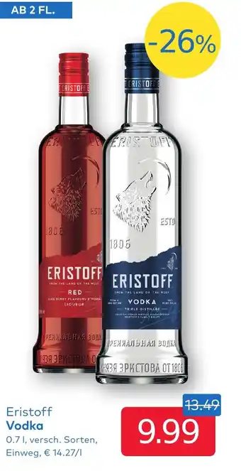 Eristoff Vodka
