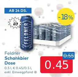 T&G Feldner Schankbier Dose Angebot
