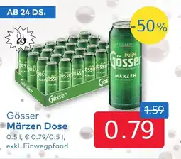 T&G Gösser Märzen Dose Angebot