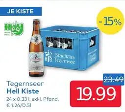 T&G Tegernseer Hell Kiste Angebot