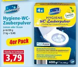 Norma Hygiene-WC- Zauberpulver Angebot
