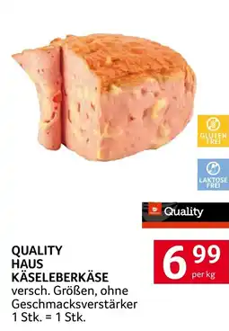 Transgourmet Quality haus käseleberkäse Angebot