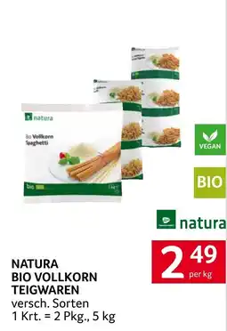 Transgourmet Natura bio vollkorn teigwaren Angebot