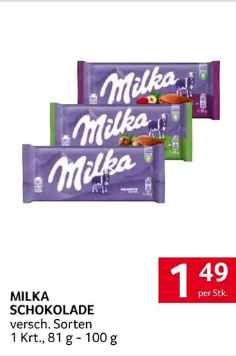 Milka schokolade