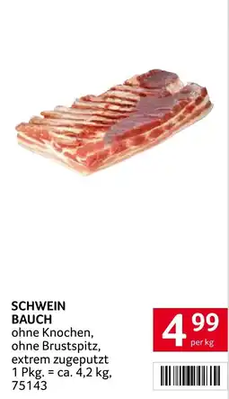 Transgourmet Schwein bauch Angebot