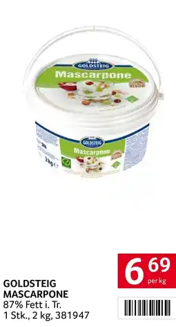 Transgourmet Goldsteig mascarpone Angebot