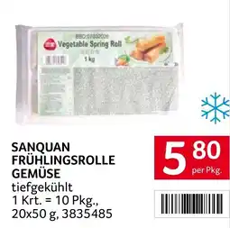 Transgourmet Sanquan frühlingsrolle gemüse Angebot