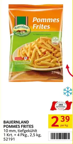 Transgourmet Bauernland pommes frites Angebot