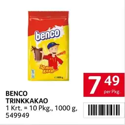 Transgourmet Benco trinkkakao Angebot