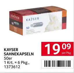 Transgourmet Kayser sahnekapseln Angebot