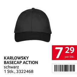 Transgourmet Karlowsky basecap action Angebot