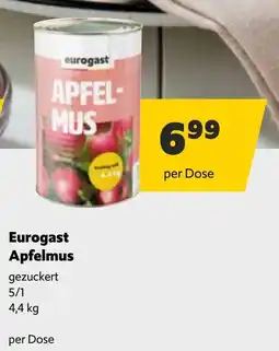 Eurogast Grissemann Eurogast Apfelmus Angebot