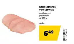 Eurogast Grissemann Karreeschnitzel vom Schwein Angebot