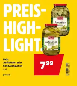 Eurogast Grissemann Felix Aufschnitt- oder Sandwichgurken Angebot