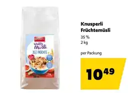 Eurogast Grissemann Knusperli Früchtemüsli Angebot