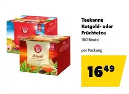 Eurogast Grissemann Teekanne Rotgold- oder Früchtetee Angebot