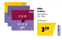Eurogast Grissemann Milka Pralinen Angebot