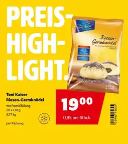Eurogast Grissemann Toni Kaiser Riesen-Germknödel Angebot