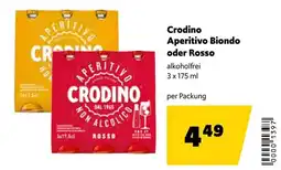 Eurogast Grissemann Crodino Aperitivo Biondo oder Rosso Angebot