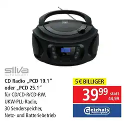Pagro Diskont CD Radio,,PCD 19.1" oder PCD 25.1 Angebot