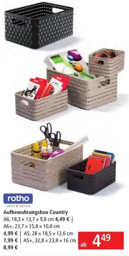 Pagro Diskont rotho Aufbewahrungsbox County Angebot
