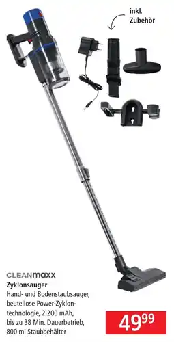 Pagro Diskont CLEANMaxx Zyklonsauger Angebot