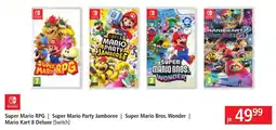 Pagro Diskont Super Mario RPG, Super Mario Party Jamboree, Super Mario Bros. Wonder, Mario Kart 8 Deluxe [Switch] Angebot