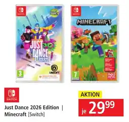 Pagro Diskont Just Dance 2026 Edition Minecraft [Switch] Angebot