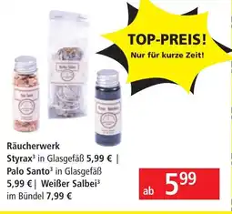 Pagro Diskont Räucherwerk Styrax Angebot