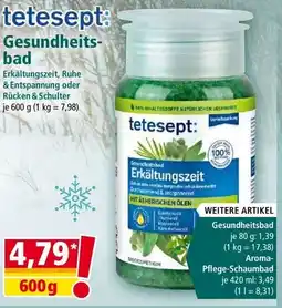 Norma tetesept: Gesundheitsbad Angebot