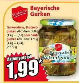 Norma Bayerische Gurken Angebot