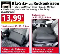 Norma Kfz-Sitz oder Rückenkissen Angebot