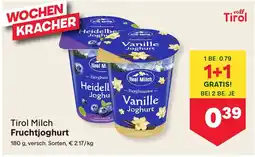 MPreis Tirol Milch Angebot