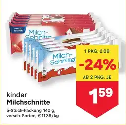 MPreis kinder Milchschnitte Angebot