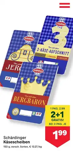 MPreis Schärdinger Käsescheiben Angebot