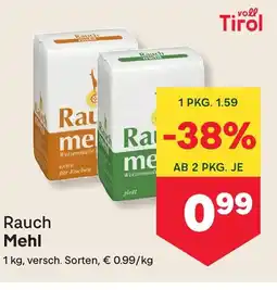 MPreis Rauch Mehl Angebot