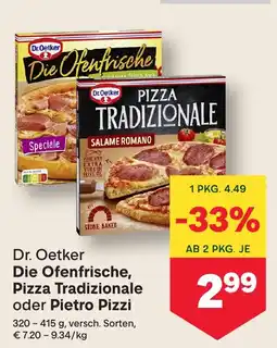 MPreis die Die Ofenfrische, Pizza Tradizionale oder Pietro Pizzi Angebot