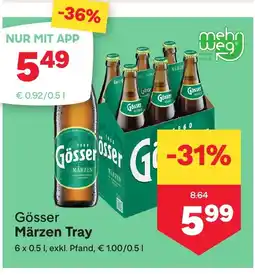 MPreis Gösser Märzen Tray Angebot