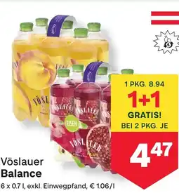MPreis Vöslauer Balance Angebot